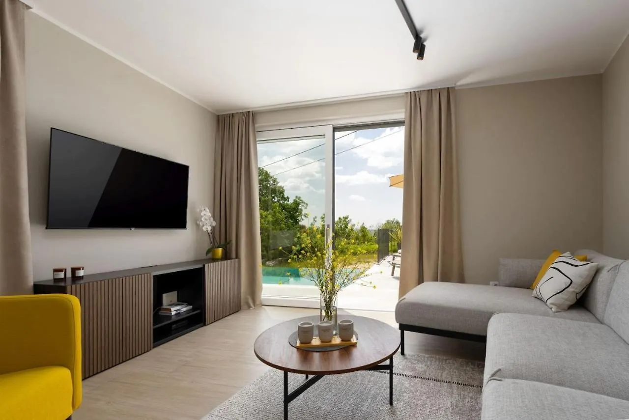 Modern Villa Venta With Jacuzzi And Pool In Buje Krasica  Krasica (Istria)