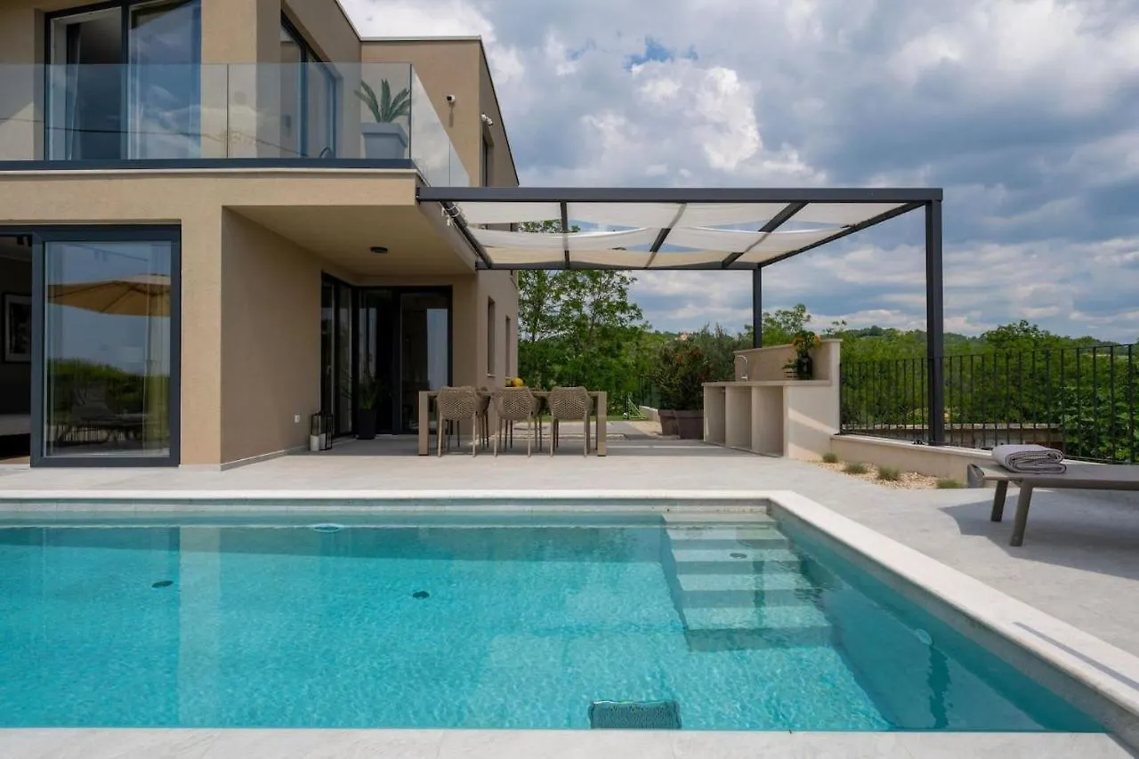 Modern Villa Venta With Jacuzzi And Pool In Buje Krasica